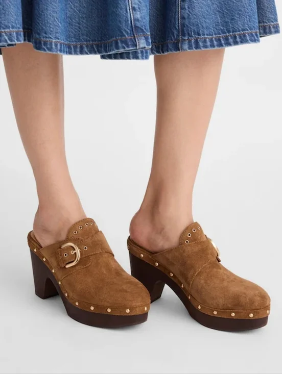 NWT Madewell The Wes Buckle-Strap Clog - Picture 4 of 4